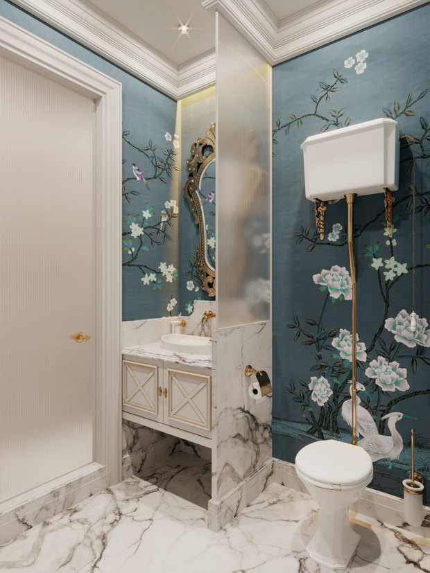 Фото из портфолио Мосфильм. Санузел – фотографии дизайна интерьеров на INMYROOM