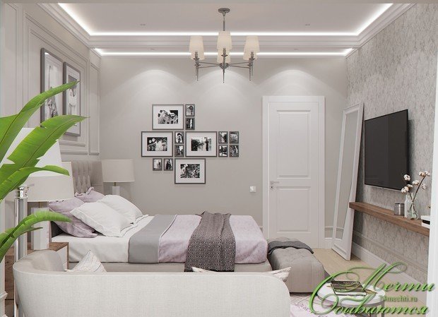 Фото из портфолио Неоклассическая спальня – фотографии дизайна интерьеров на INMYROOM