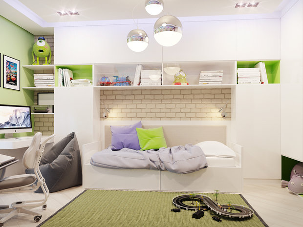 Фото из портфолио Квартира в ЖК Комфорт Таун – фотографии дизайна интерьеров на INMYROOM