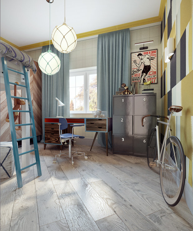 Фото из портфолио Частный дом в пос. Атолино (230 м2) для молодой семьи – фотографии дизайна интерьеров на INMYROOM