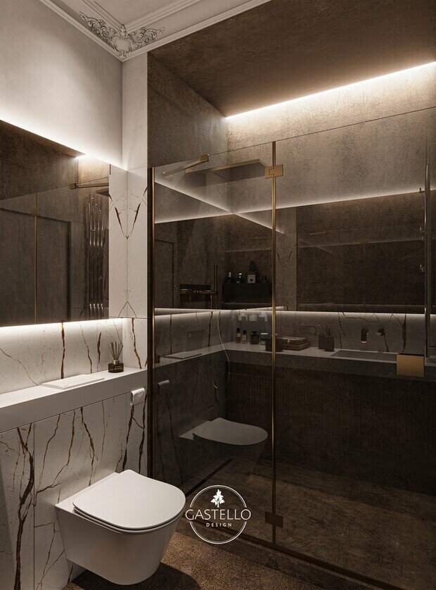 Фото из портфолио ЖК West Garden - 48 м² – фотографии дизайна интерьеров на INMYROOM