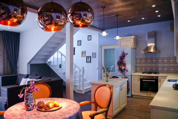 Фото из портфолио Проект «Русская вязь с восточным акцентом» – фотографии дизайна интерьеров на INMYROOM