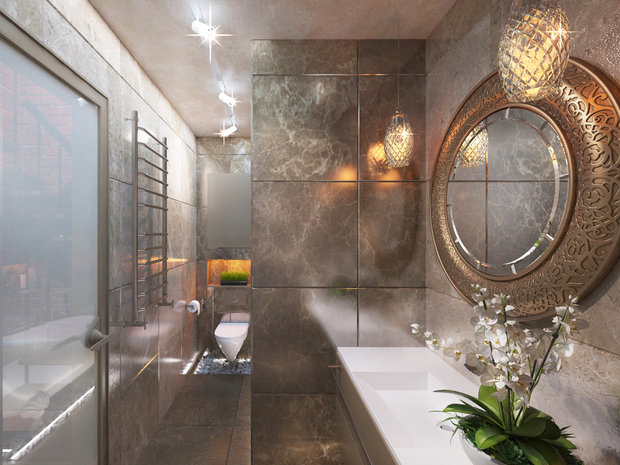 Фото из портфолио Загородный коттедж  – фотографии дизайна интерьеров на INMYROOM