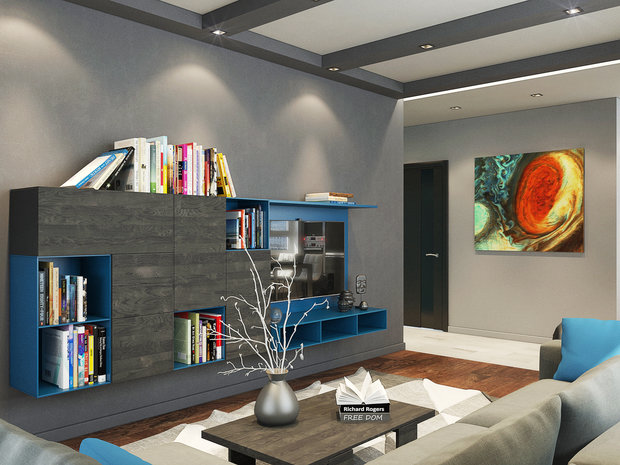 Фото из портфолио Квартира для холостяка, Нижний Новгород – фотографии дизайна интерьеров на INMYROOM