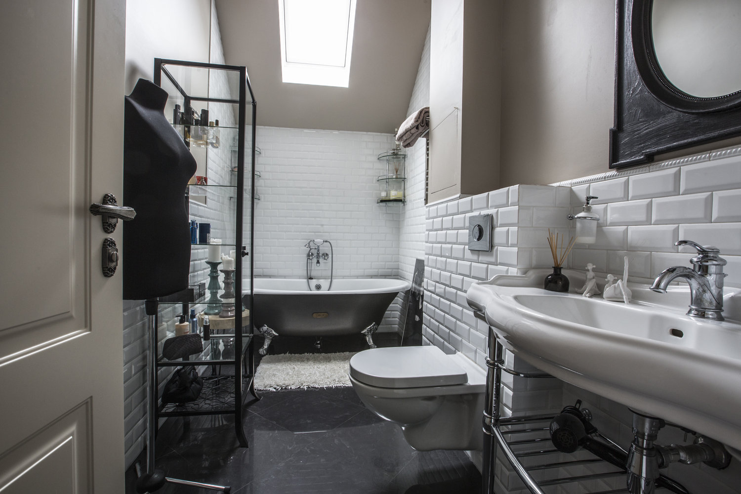 Фотография: Ванная в стиле Современный, Дом, Подмосковье, Дом и дача, Более 90 метров, Вера Савельева, КП «Кедры», Студия дизайна «Элементы Стиля» – фото на INMYROOM