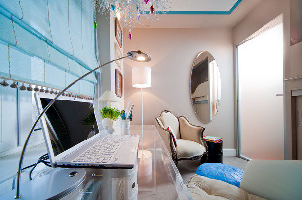 Фотография: Детская в стиле Современный, Эклектика, Скандинавский, Декор интерьера, Белый, Голубой, Эко – фото на INMYROOM