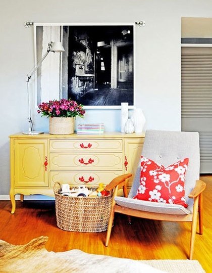 Фотография: Мебель и свет в стиле Прованс и Кантри, Декор интерьера, Дизайн интерьера, Цвет в интерьере, Желтый – фото на INMYROOM