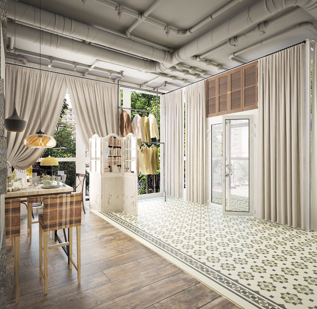 Фото из портфолио Ресторан актуального дизайна – фотографии дизайна интерьеров на INMYROOM