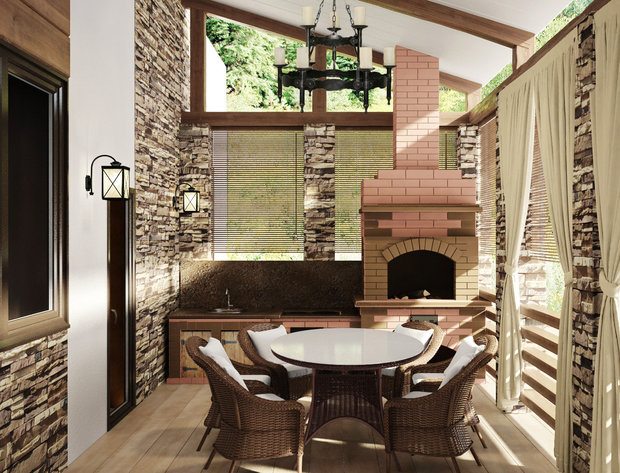 Фото из портфолио Дом в Красногорске – фотографии дизайна интерьеров на INMYROOM