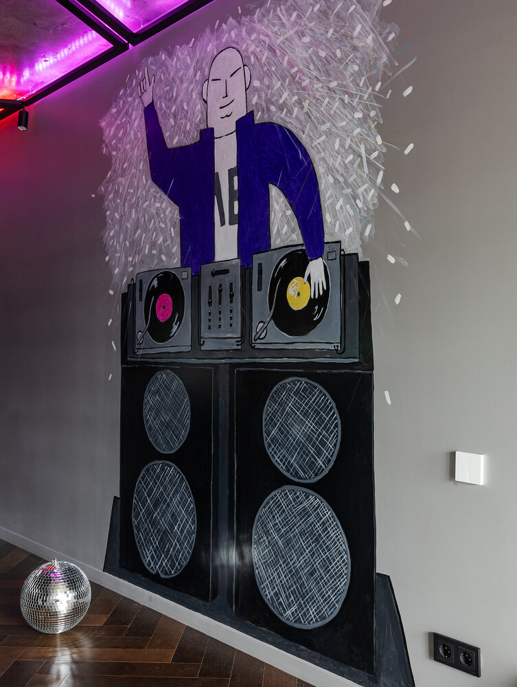 Фотография: Гостиная в стиле Современный, Квартира, Проект дня, Минск, 1 комната, 40-60 метров, Галина Лисицкая – фото на INMYROOM