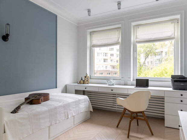 Фотография: Детская в стиле Современный, Минимализм, Проект дня, Казань, Таунхаус, Кирпичный дом, 4 и больше, Более 90 метров, современный с элементами классики и роскоши, Роман Миронов, Андрей Васильев, PLATFORM – фото на INMYROOM