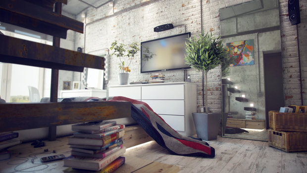 Фото из портфолио ЛОФТ А1 – фотографии дизайна интерьеров на INMYROOM