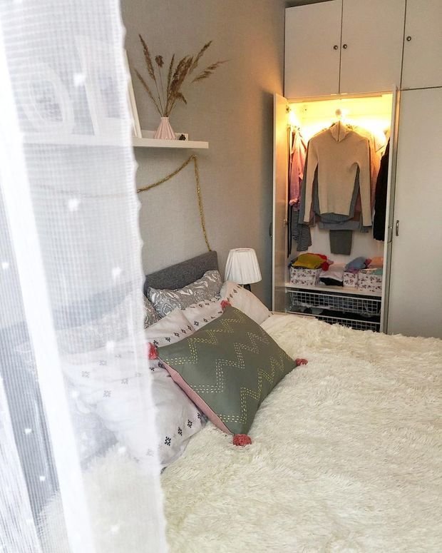 Фотография: Спальня в стиле Скандинавский, Современный,  – фото на INMYROOM