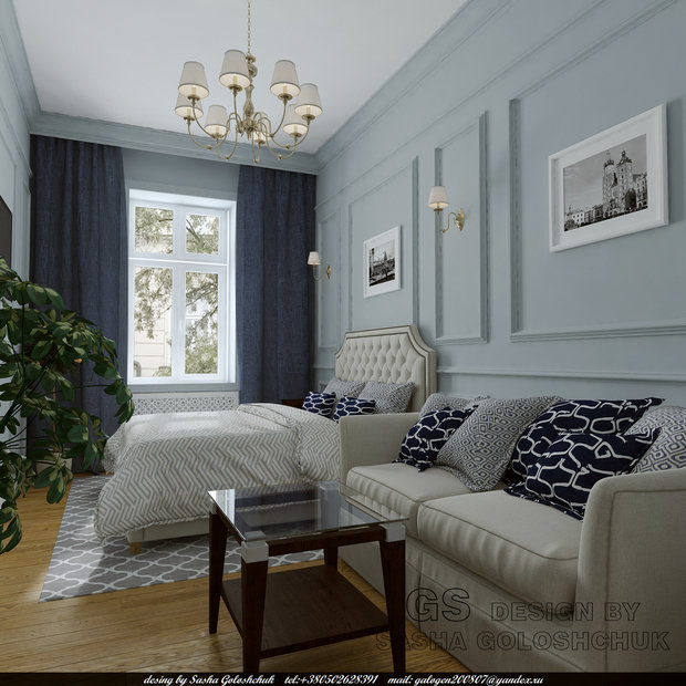 Фото из портфолио спальня – фотографии дизайна интерьеров на INMYROOM