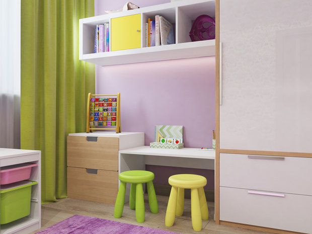 Фото из портфолио Детская г. Сыктывкар – фотографии дизайна интерьеров на INMYROOM