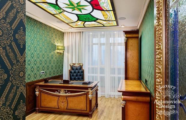 Фото из портфолио Респектабельный комфорт от Екатерины Антонович. Дизайн в стиле неоклассика – фотографии дизайна интерьеров на INMYROOM