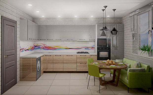 Фото из портфолио Проект квартиры П44 – фотографии дизайна интерьеров на INMYROOM