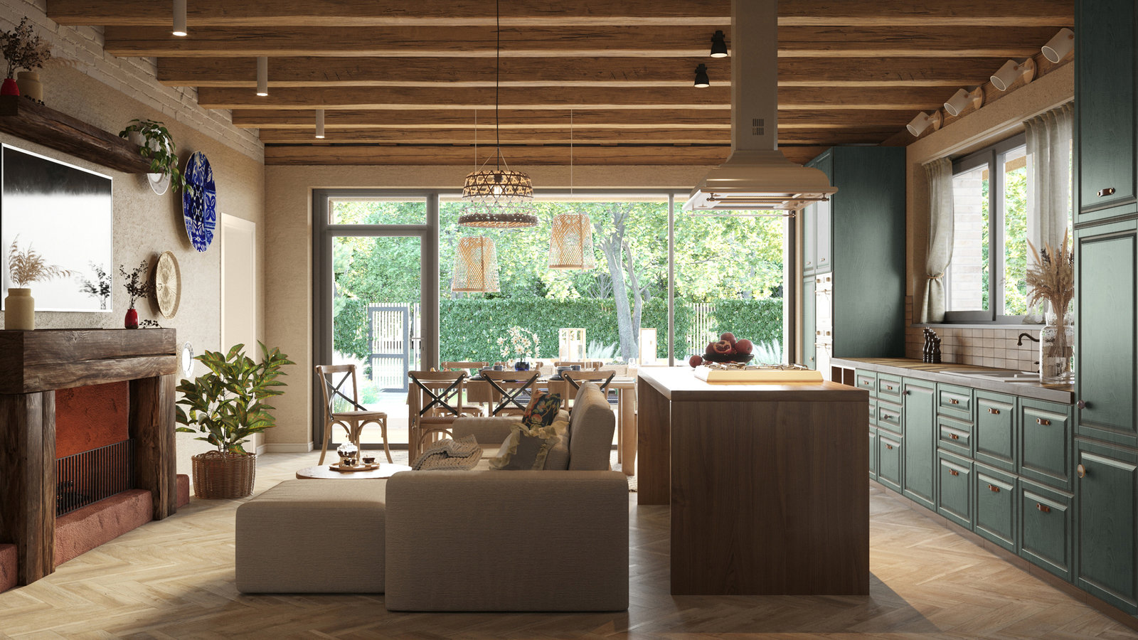 Фотография: Кухня и столовая в стиле Прованс и Кантри, Дом, Проект дня, Дом и дача, 3 комнаты, Более 90 метров, Астраханская область, Николай Рогожников, Антон Сорокин – фото на INMYROOM Фотография: Кухня и столовая в стиле Прованс и Кантри, Дом, Проект дня, Дом и дача, 3 комнаты, Более 90 метров, Астраханская область, Николай Рогожников, Антон Сорокин – фото на INMYROOM