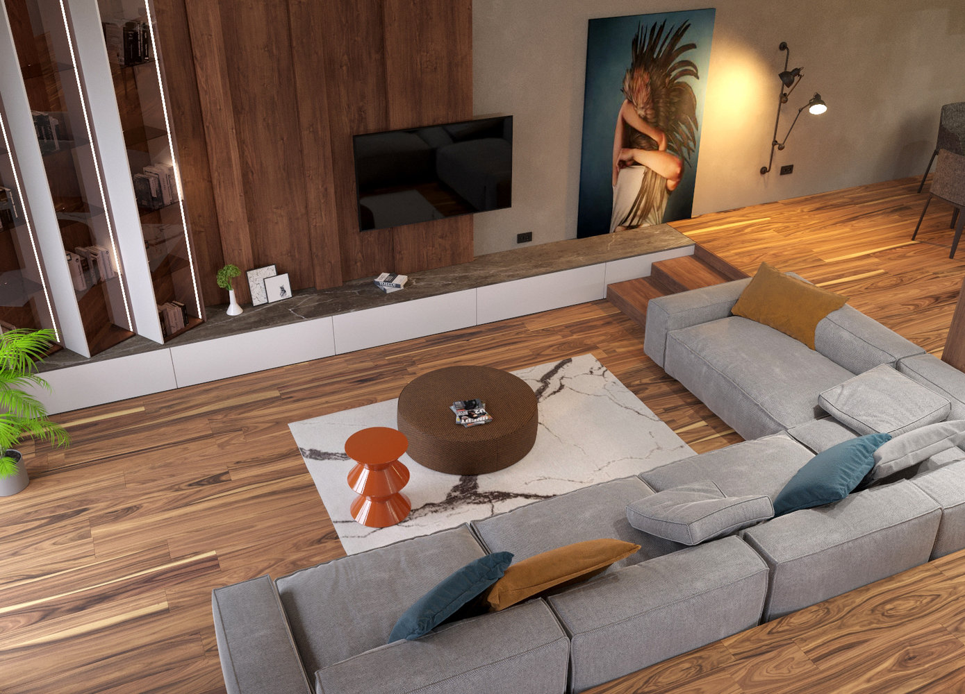 Фото из портфолио Коттедж в Братске – фотографии дизайна интерьеров на INMYROOM Фото из портфолио Коттедж в Братске – фотографии дизайна интерьеров на INMYROOM