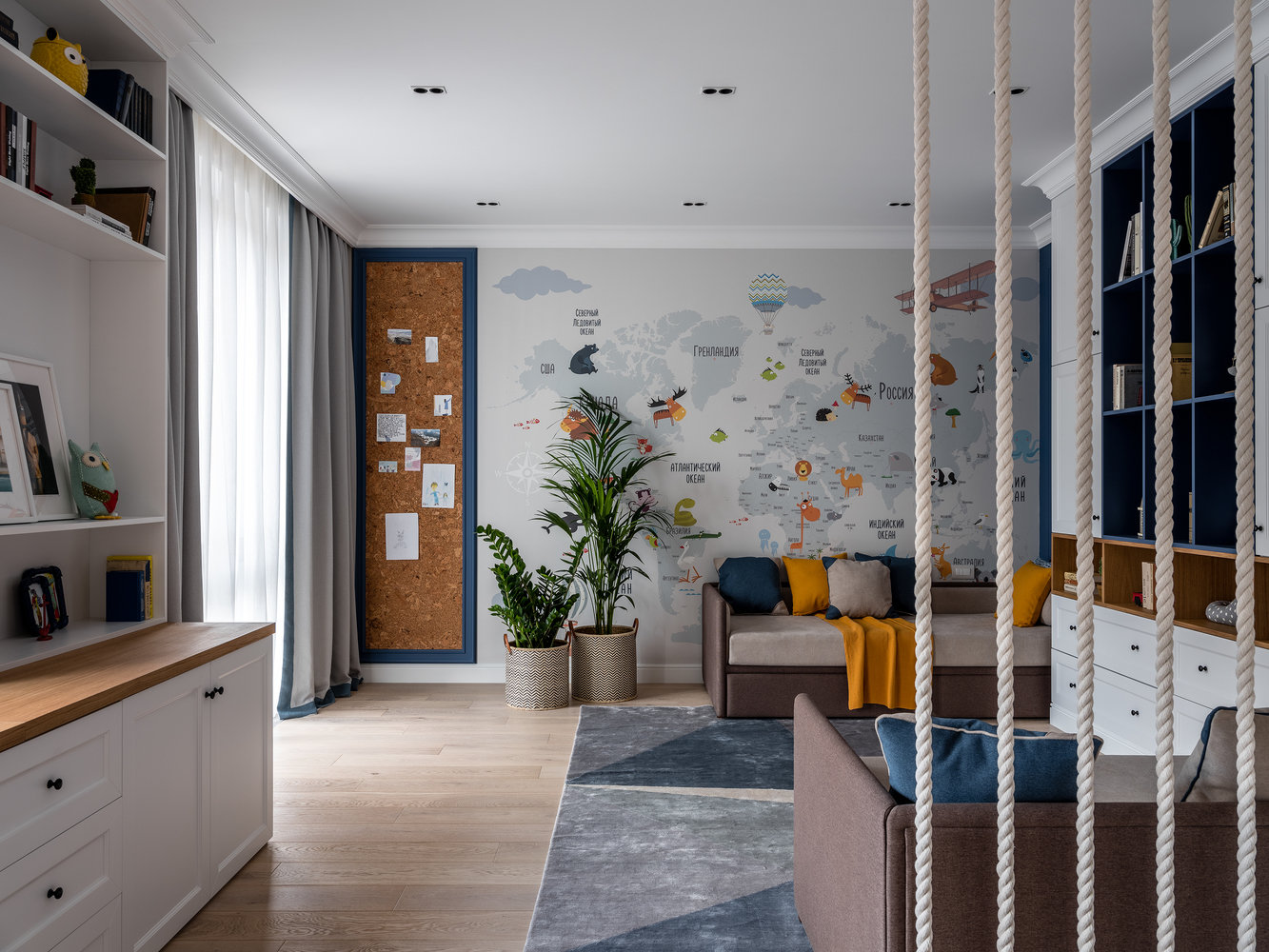 Фотография: Детская в стиле Современный, Квартира, Проект дня, Одинцово, Мария Рублева, 3 комнаты, Более 90 метров, Эксклюзивные проекты – фото на INMYROOM