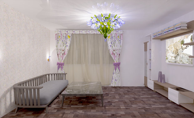 Фото из портфолио Квариры Видное – фотографии дизайна интерьеров на InMyRoom.ru