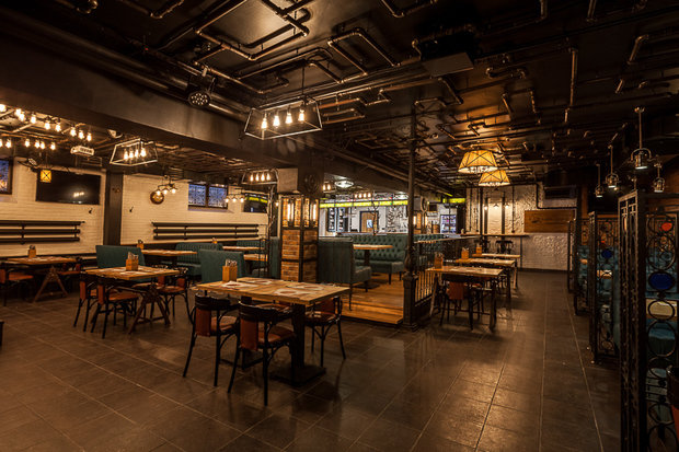 Фото из портфолио Ресторан "Закон Бернулли" – фотографии дизайна интерьеров на INMYROOM