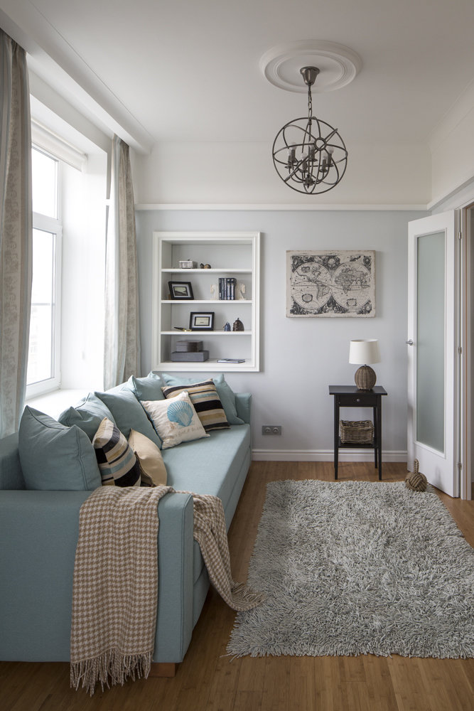 Фотография: Кабинет в стиле Современный, Квартира, Проект недели, Евгений Кулибаба, Эльвира Станкевич, Сталинка, трешка, 3 комнаты, 60-90 метров – фото на INMYROOM