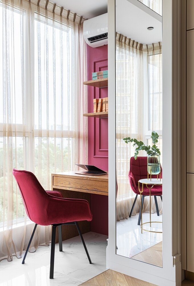 Фотография: Балкон в стиле Современный, Классический, Квартира, Студия, Проект недели, Москва, 1 комната, 40-60 метров, Александра Антонова – фото на INMYROOM Фотография: Балкон в стиле Современный, Классический, Квартира, Студия, Проект недели, Москва, 1 комната, 40-60 метров, Александра Антонова – фото на INMYROOM