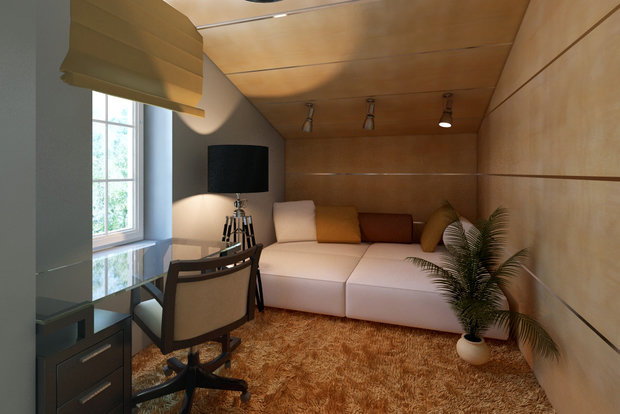 Фото из портфолио экологический минимализм в загородном доме – фотографии дизайна интерьеров на INMYROOM