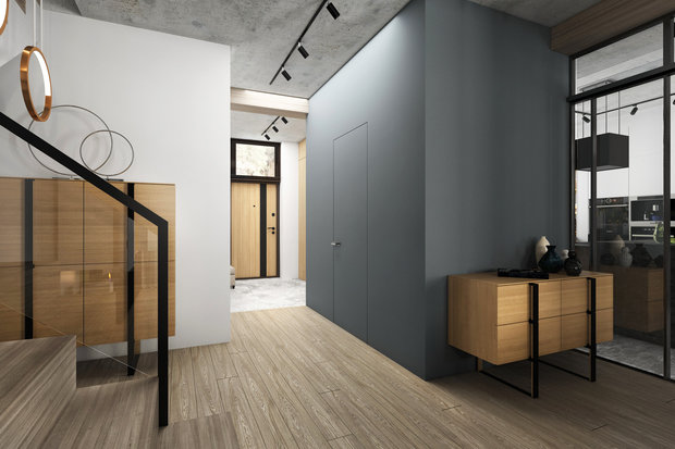 Фото из портфолио Лофт Зеленая роща – фотографии дизайна интерьеров на INMYROOM