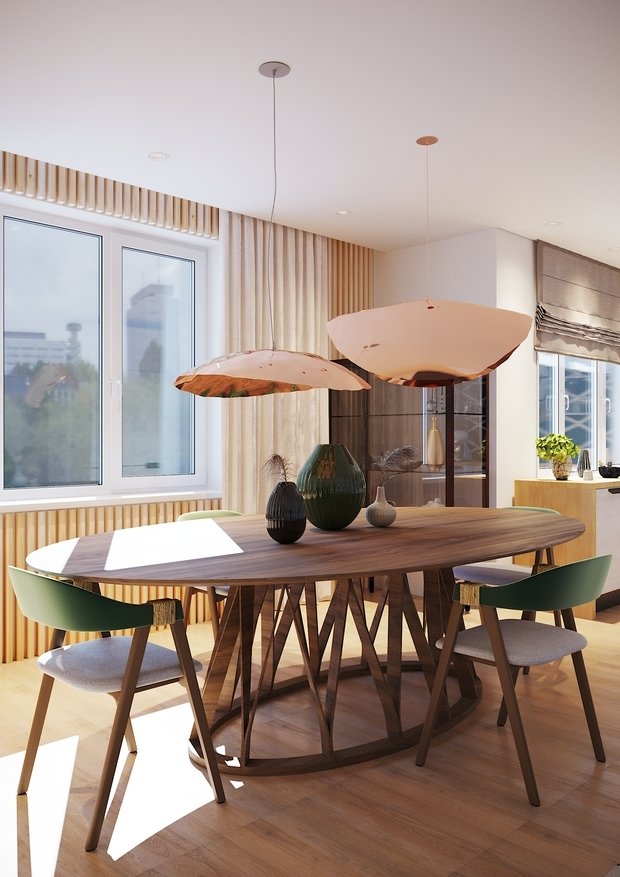 Фото из портфолио Проект квариры "Этно мотивы" г. Москва – фотографии дизайна интерьеров на INMYROOM