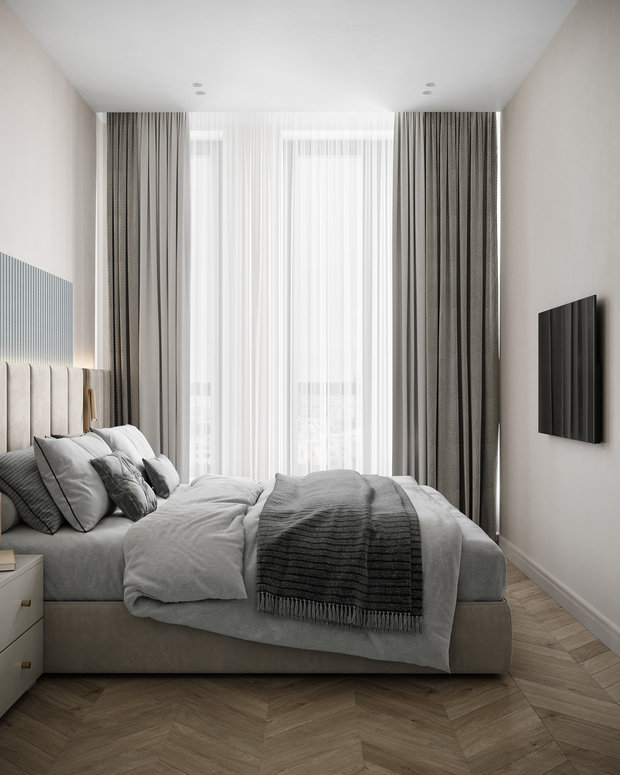 Фото из портфолио Квартира 62м2 для девушки ЖК Onyx Deluxe – фотографии дизайна интерьеров на INMYROOM