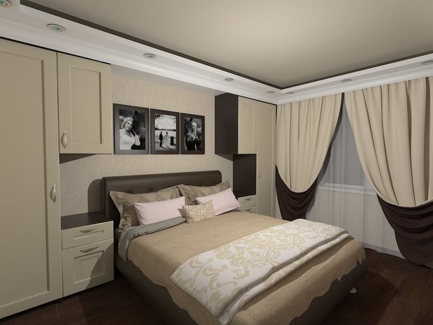 Фото из портфолио Спальня классика – фотографии дизайна интерьеров на INMYROOM