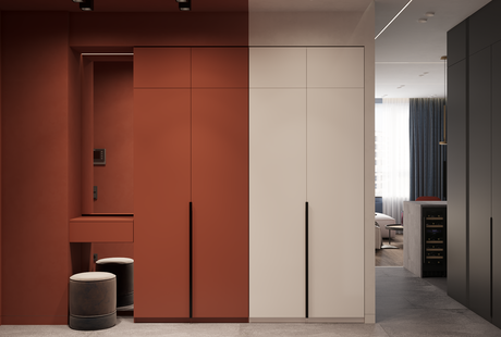 Яркая квартира в ЖК Live Варшавская (Прихожая)