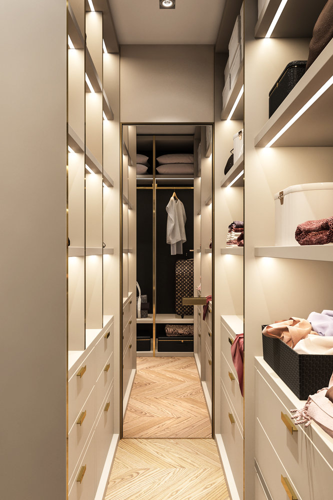 Фотография: Гардеробная в стиле Современный, Малогабаритная квартира, Квартира, Студия, Проект недели, Москва, Монолитный дом, до 40 метров, ЖК «Сердце Столицы», Галина Акчурина – фото на INMYROOM Фотография: Гардеробная в стиле Современный, Малогабаритная квартира, Квартира, Студия, Проект недели, Москва, Монолитный дом, до 40 метров, ЖК «Сердце Столицы», Галина Акчурина – фото на INMYROOM