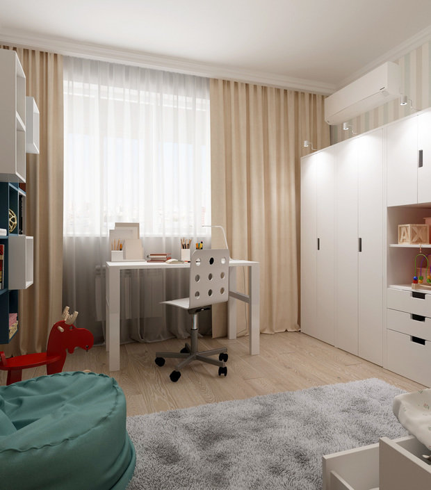 Фотография: Детская в стиле Скандинавский – фото на INMYROOM
