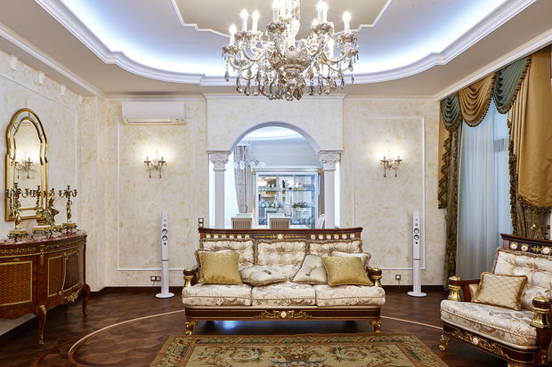 Фото из портфолио Дом в классическом стиле. – фотографии дизайна интерьеров на INMYROOM