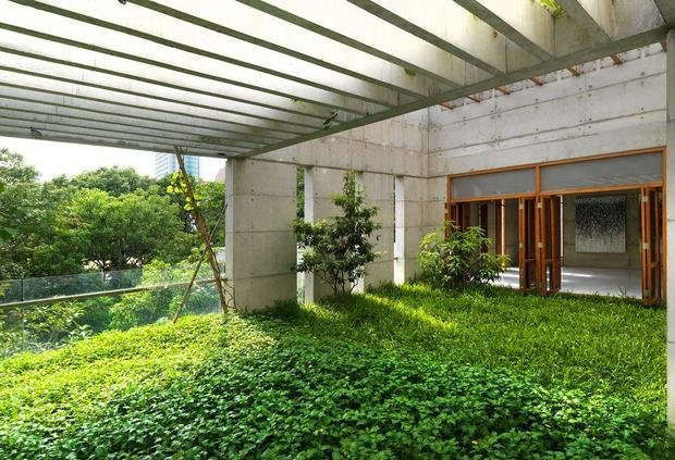 Фотография: Ландшафт в стиле Современный, Дом, Дома и квартиры – фото на INMYROOM