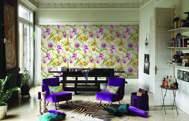 Фотография: Гостиная в стиле Эклектика, Интерьер комнат, Картины, Зеркало – фото на INMYROOM