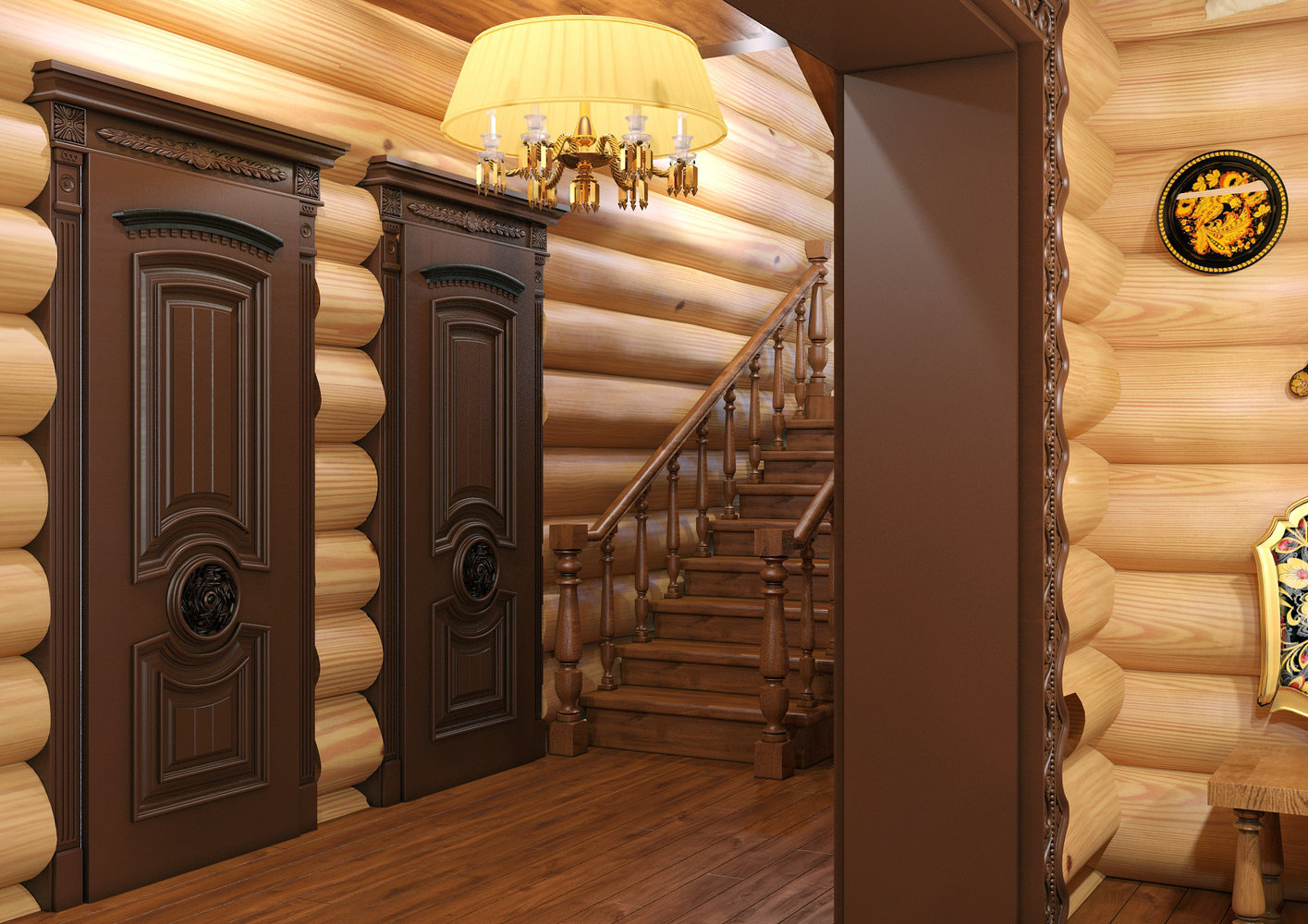 Фото из портфолио Самоварная. Народная русская банька. – фотографии дизайна интерьеров на INMYROOM Фото из портфолио Самоварная. Народная русская банька. – фотографии дизайна интерьеров на INMYROOM