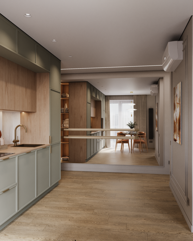 Фото из портфолио Квартира ЖК Прайм  – фотографии дизайна интерьеров на INMYROOM