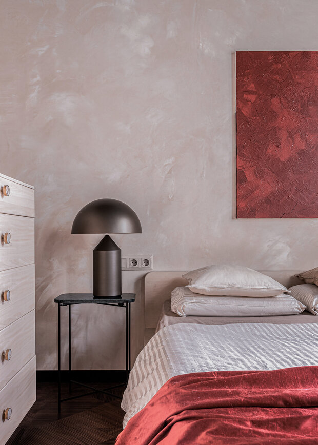 Фотография: Спальня в стиле Современный, Квартира, Проект дня, Беларусь, Сталинка, 3 комнаты, 40-60 метров, Могилев, Анастасия Придачина – фото на INMYROOM