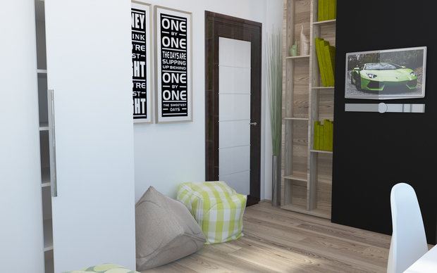 Фото из портфолио Дизайн проект квартиры  – фотографии дизайна интерьеров на INMYROOM