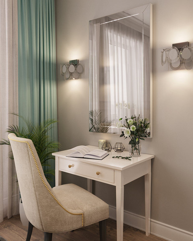 Фото из портфолио Современная классика в Москве 80кв – фотографии дизайна интерьеров на INMYROOM