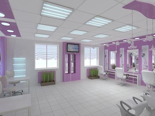 Фото из портфолио Салон красоты "Колибри" – фотографии дизайна интерьеров на INMYROOM