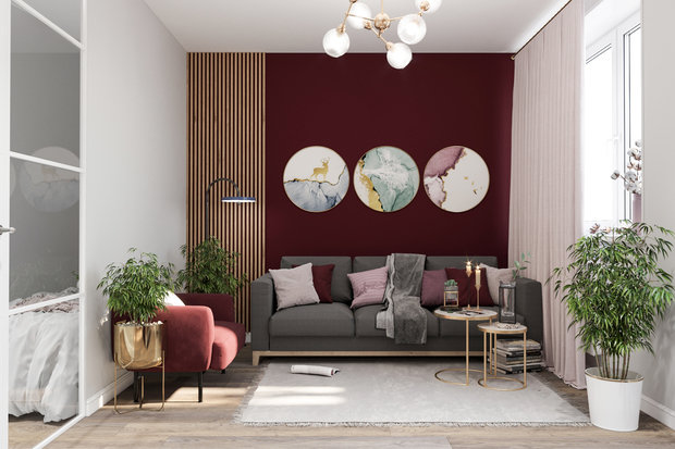 Фото из портфолио Квартира для молодой девушки, г. Москва – фотографии дизайна интерьеров на INMYROOM