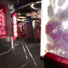 Фото из портфолио Ресторан Kannam Chicken – фотографии дизайна интерьеров на INMYROOM