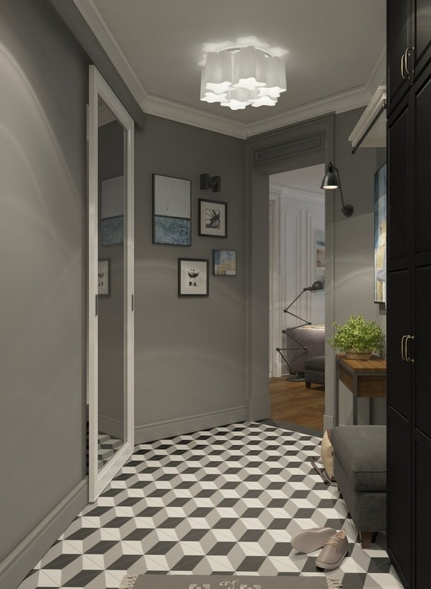 Фото из портфолио Современная классика в городской квартире – фотографии дизайна интерьеров на INMYROOM