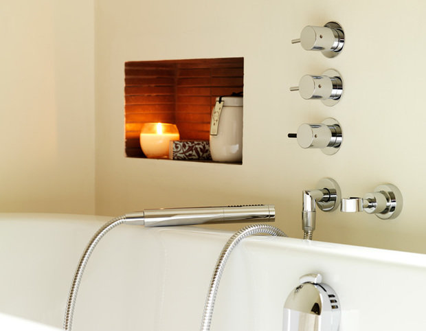 Фотография: Декор в стиле Скандинавский, Ванная, Эклектика, Интерьер комнат, Проект недели – фото на INMYROOM