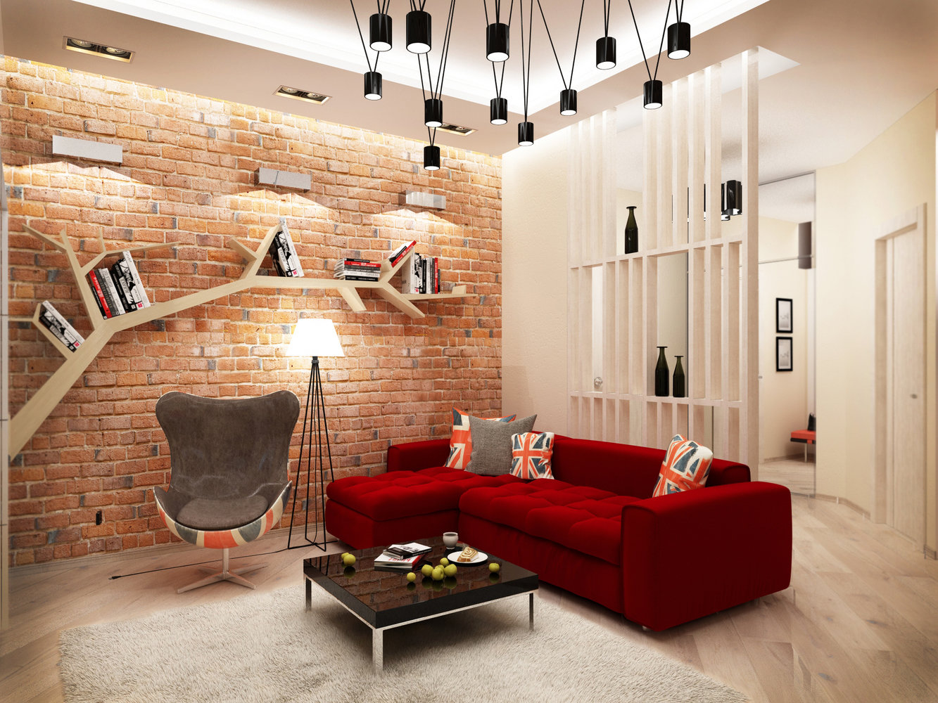 Фото из портфолио Обаятельная квартира в стиле лофт – фотографии дизайна интерьеров на INMYROOM Фото из портфолио Обаятельная квартира в стиле лофт – фотографии дизайна интерьеров на INMYROOM